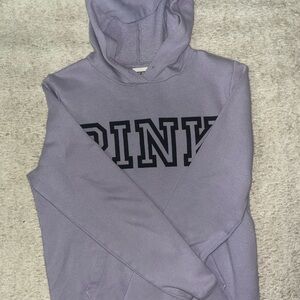 PINK Lavender Logo Hoodie